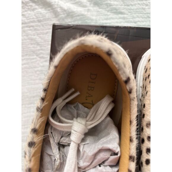 Diba True Gizz Mo Leopard Cheetah Print Lace Up Sneakers NEW - Picture 4 of 7